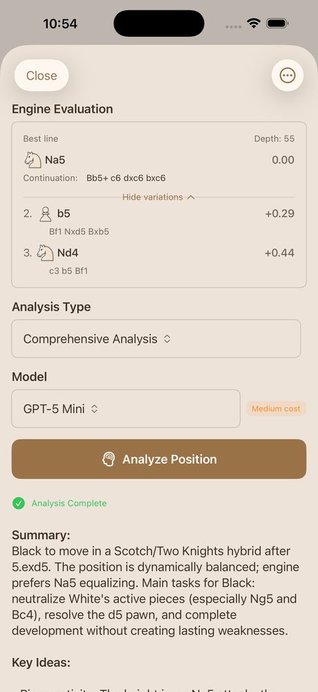 ChessView — AI Chess Analyzer | Pavel Gnatyuk