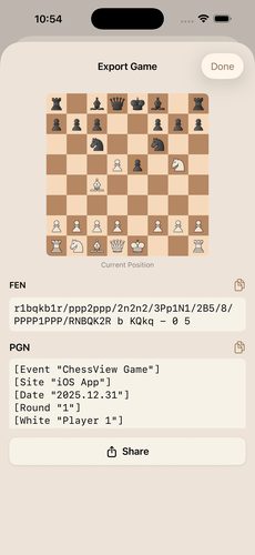ChessView - Game Import